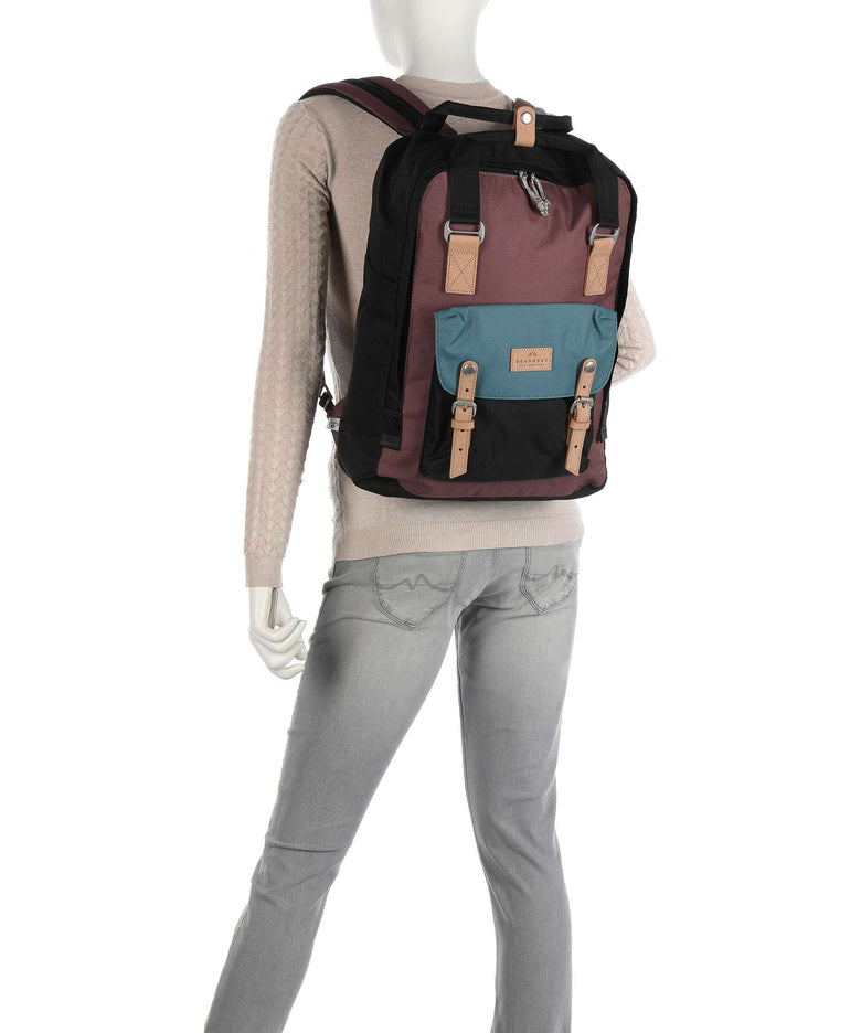 Doughnut Reborn Macaroon Large Backpack black