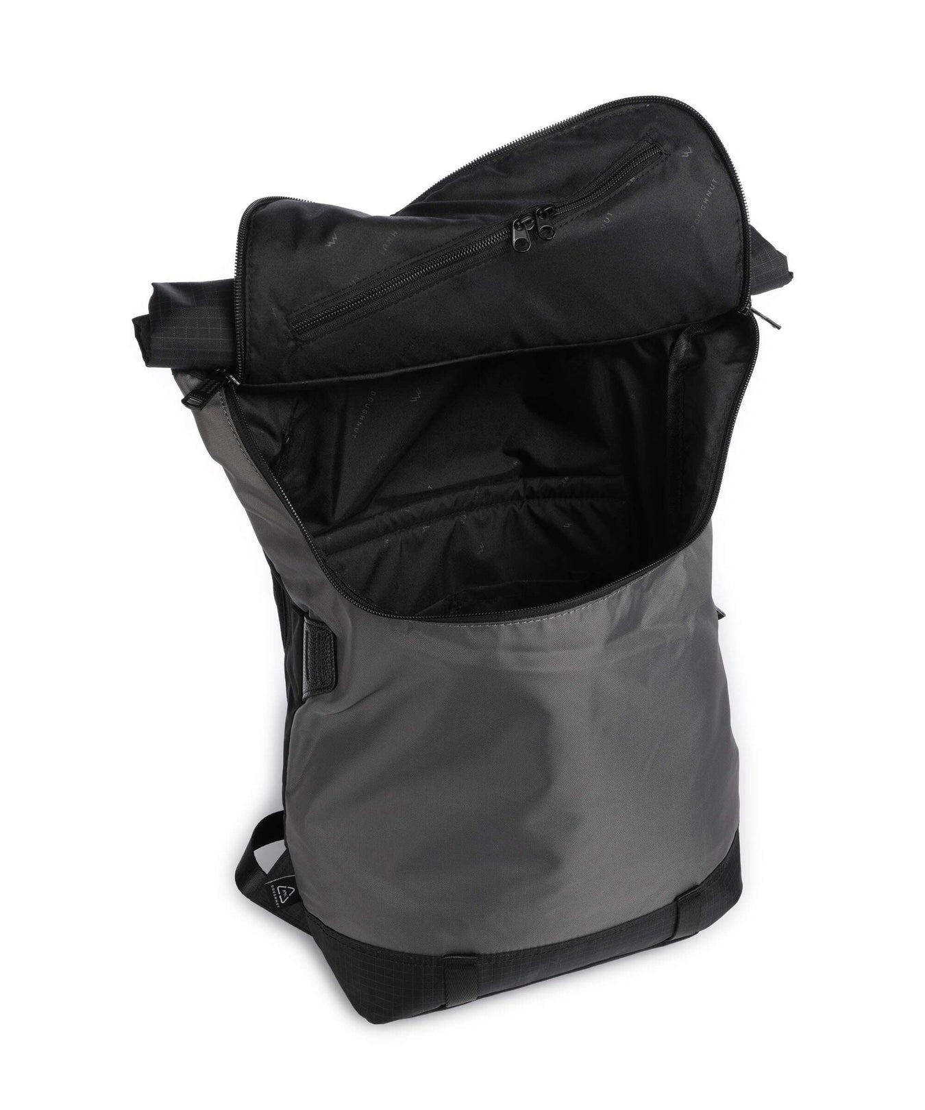 Doughnut Street Cruise Christopher Rolltop backpack dark grey