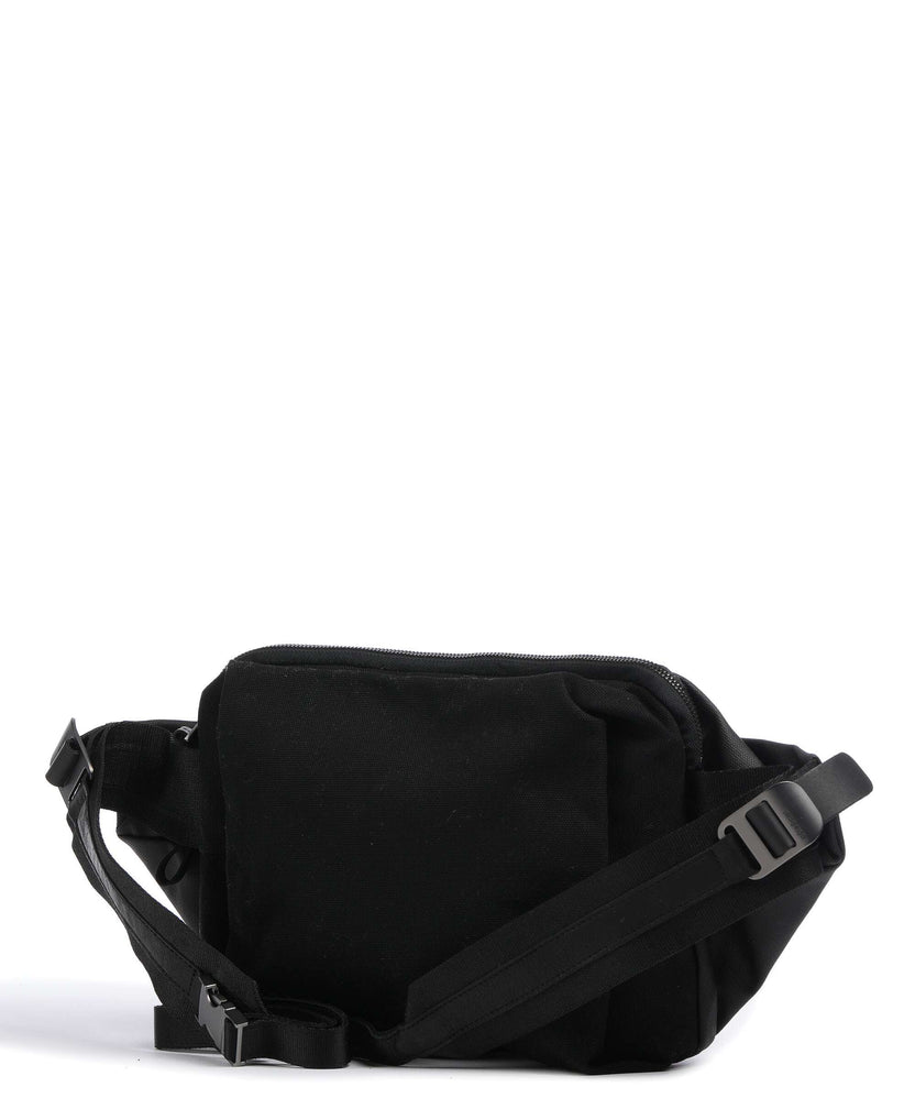 Côte&Ciel Coated Canvas Isarau Fanny pack black