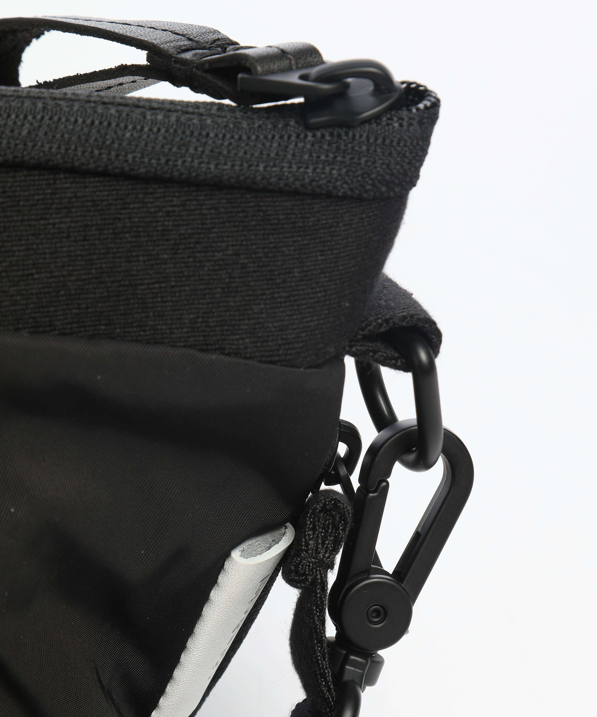 Côte&Ciel Smooth Orne Crossbody bag black