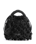Kurt Geiger Macrame Small Handbag black