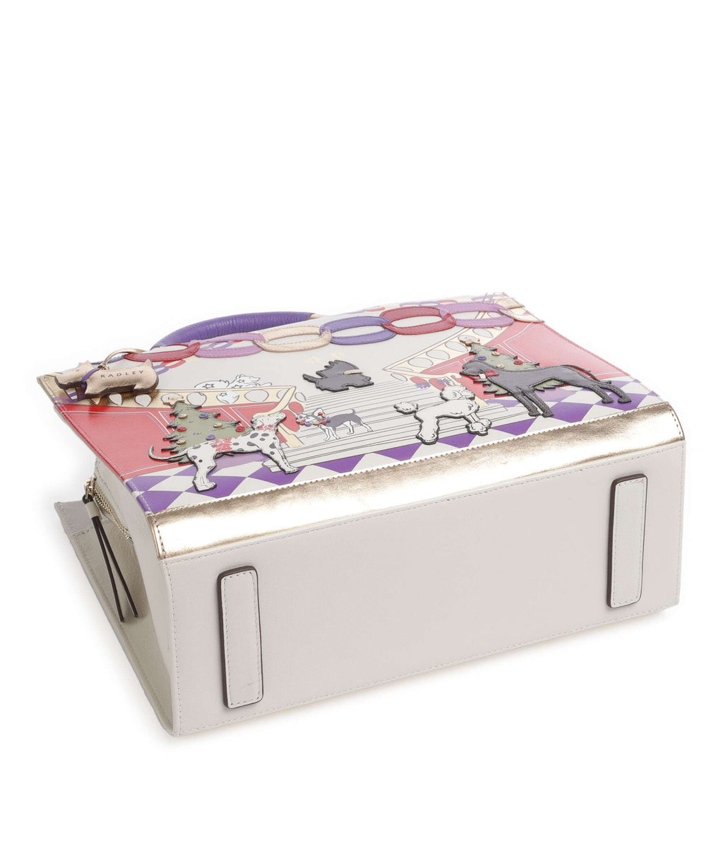 Radley London Picture Party Pals Handbag amethyst