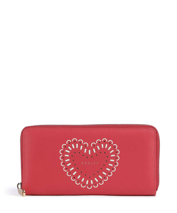 Radley London Valentines Peněženka crimson