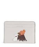 Radley London Autumn Leaves Pouzdro na kreditní kartu snow