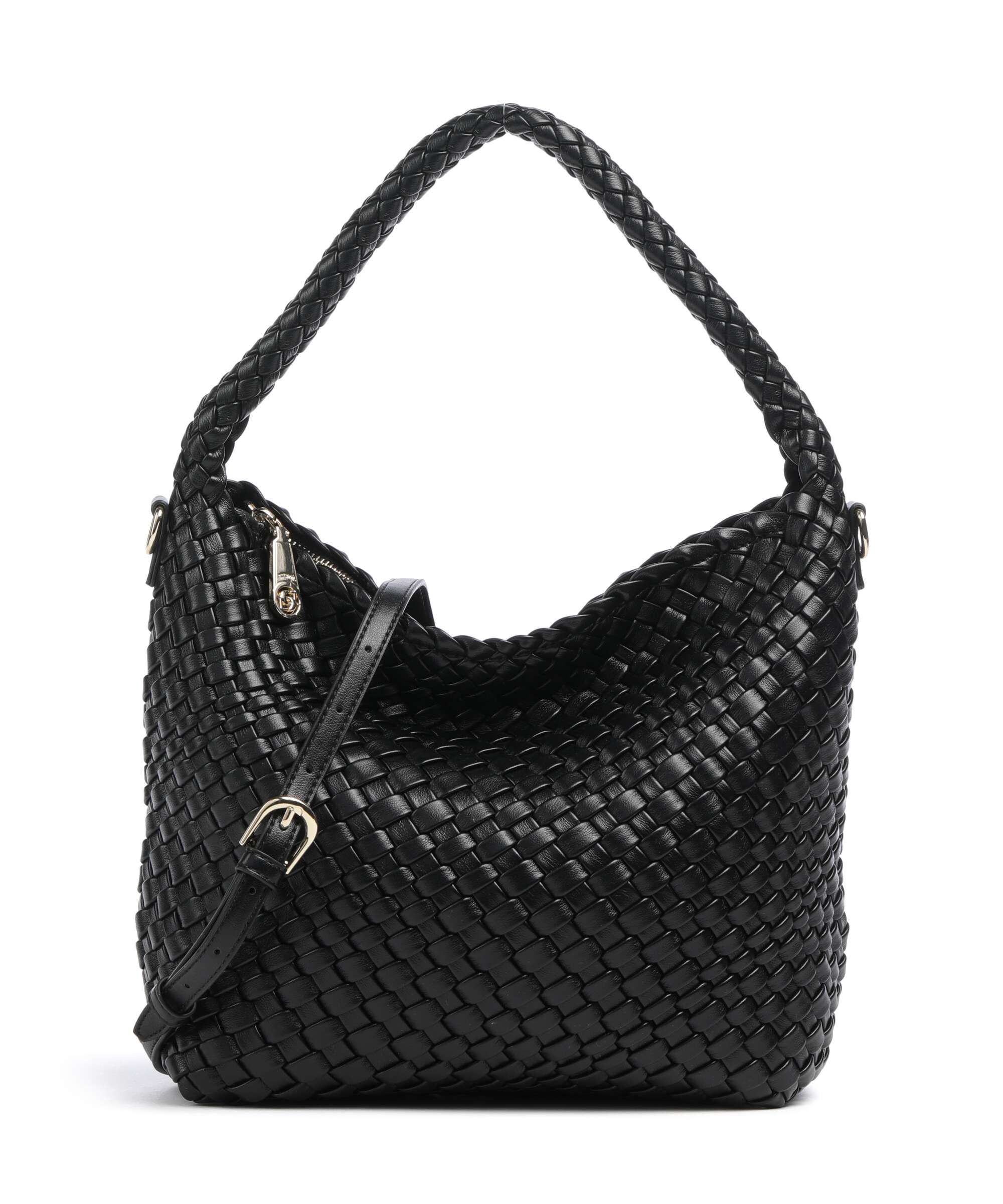 Dune London Deliberate M Bucket bag black