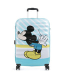 American Tourister Wavebreaker Disney Kufr se 4 kolečky mickey blue kiss