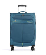 American Tourister Deep Dive Kufr se 4 kolečky teal/lime