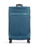 American Tourister Deep Dive Spinner (4 wheels) teal/lime
