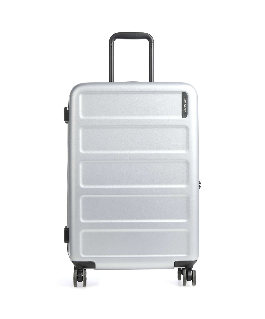 Samsonite Quadrix Spinner (4 wheels) silver