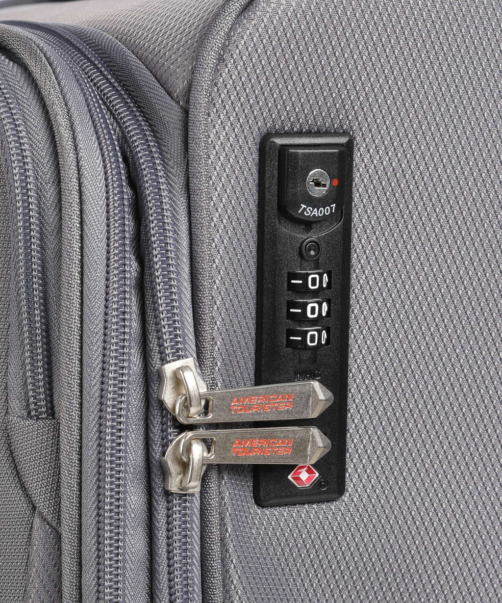 American Tourister Summerfunk Spinner (4 wheels) titanium grey