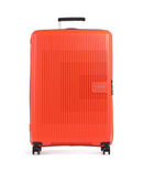 American Tourister Aerostep Kufr se 4 kolečky bright orange