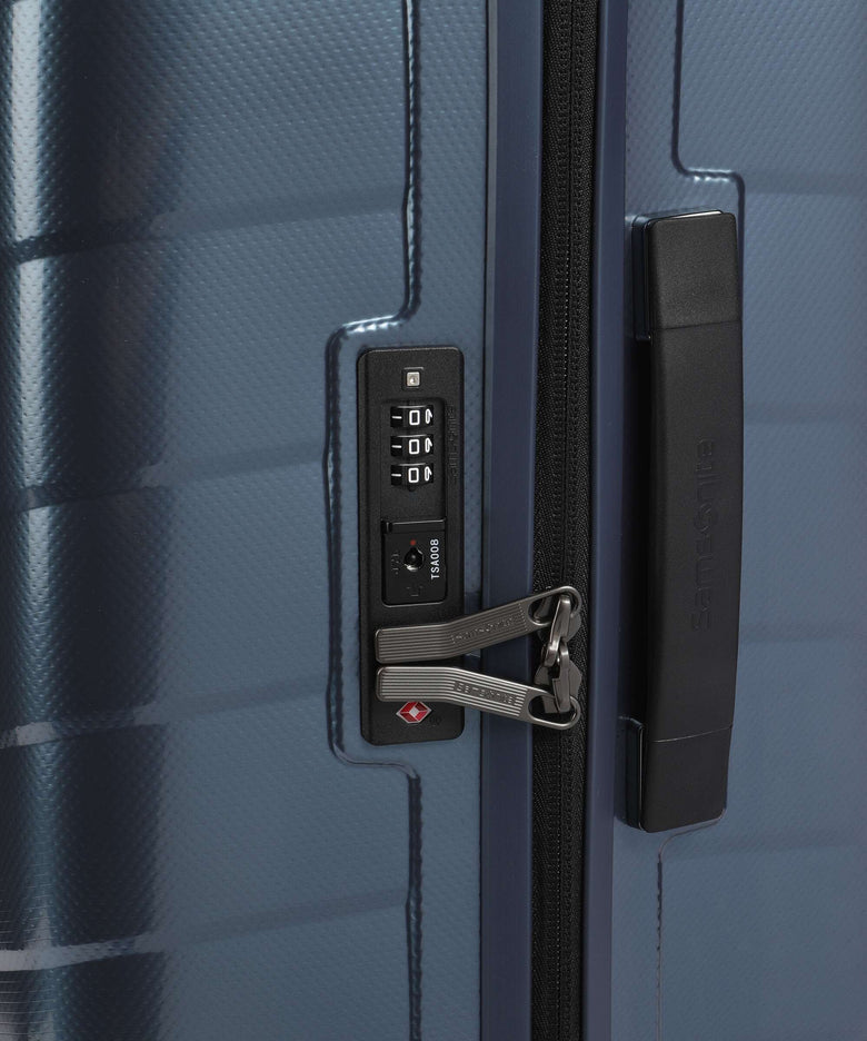 Samsonite Attrix Spinner (4 wheels) steel blue