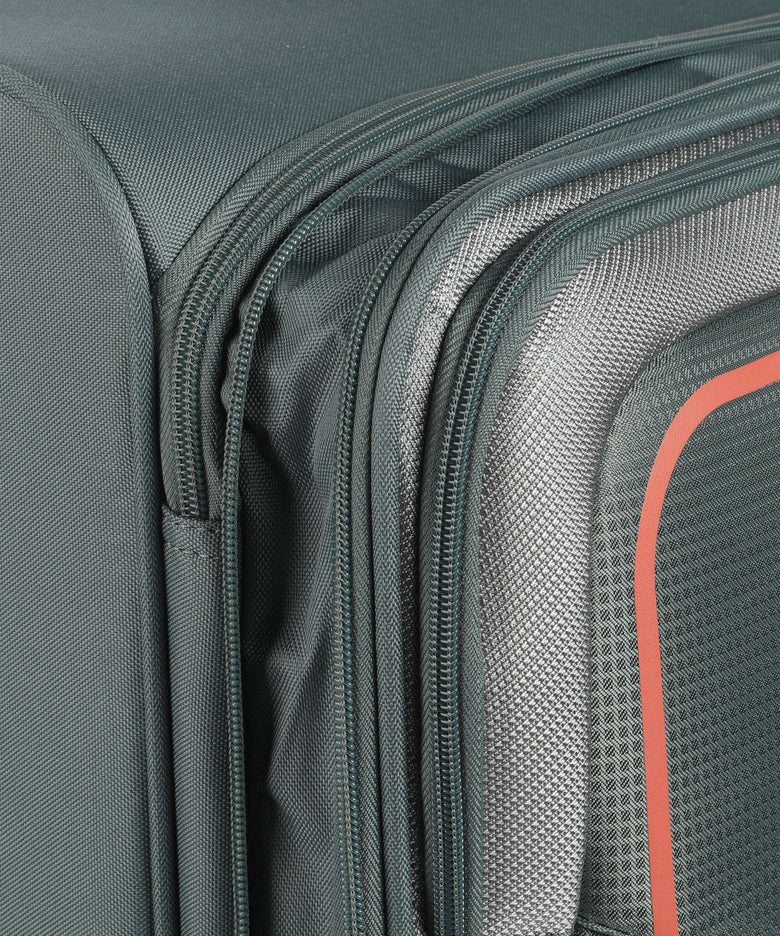 American Tourister Pulsonic Spinner (4 wheels) dark forest