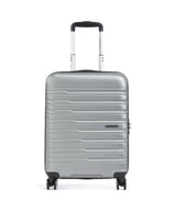 American Tourister Flashline Kufr se 4 kolečky sky silver
