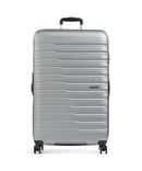 American Tourister Flashline Kufr se 4 kolečky sky silver