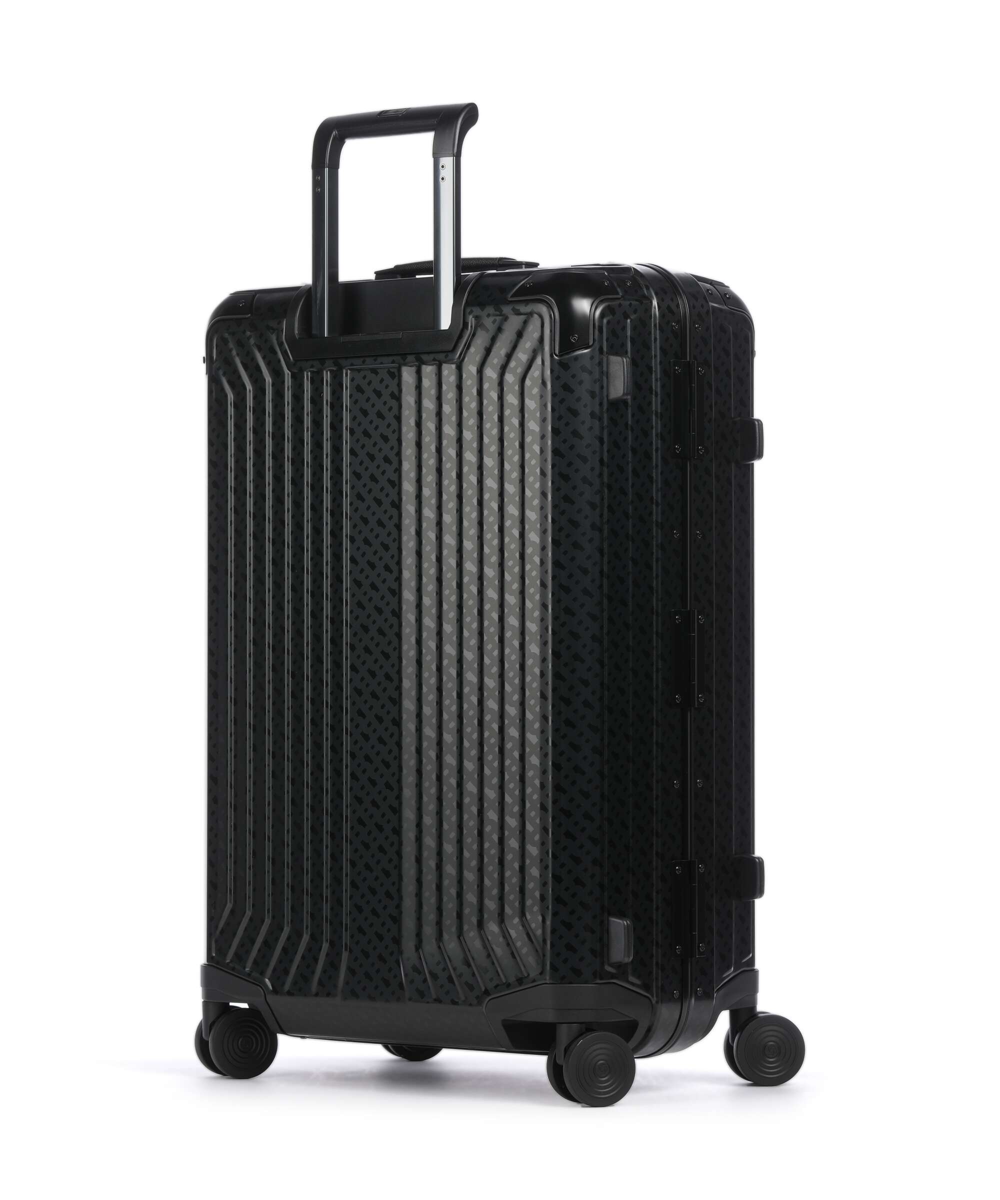 Samsonite Lite-Box Alu Boss Edition Spinner (4 wheels) graphite monogram