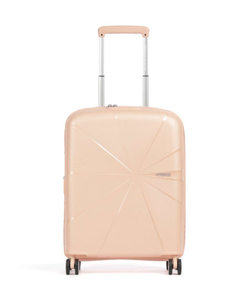 American Tourister Starvibe Kufr se 4 kolečky metallic peach
