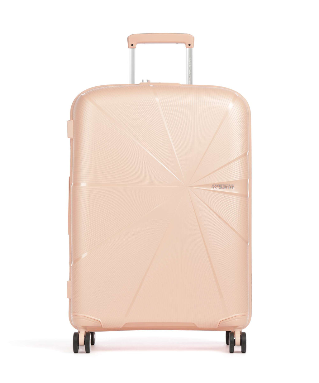 American Tourister Starvibe Spinner (4 wheels) metallic peach