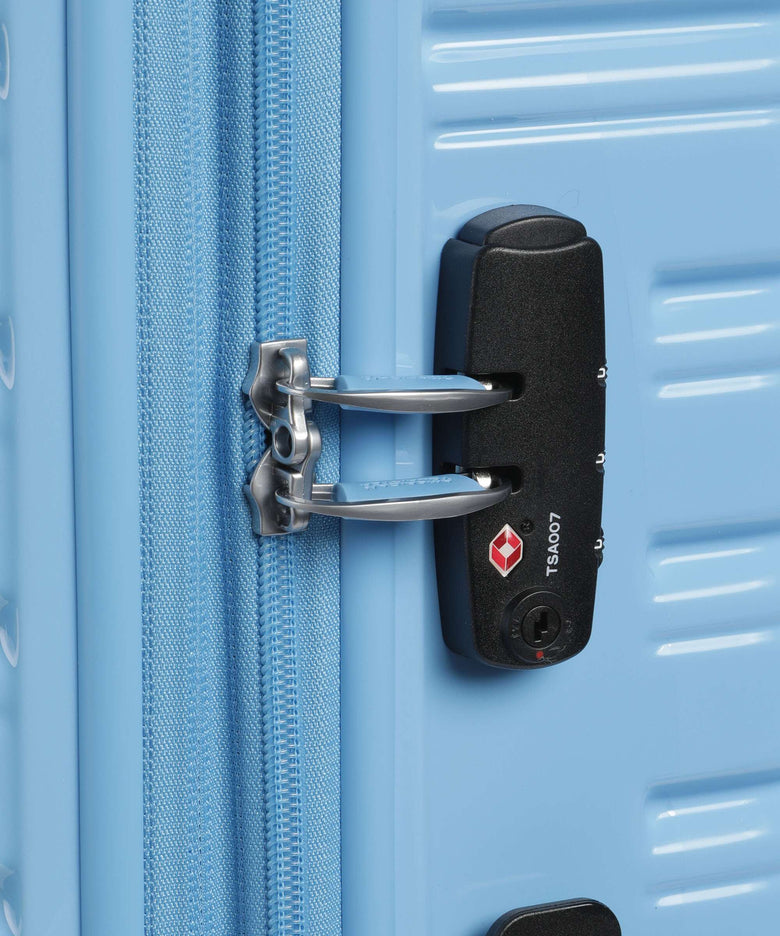 American Tourister Flashline Pop Spinner (4 wheels) cloudy blue