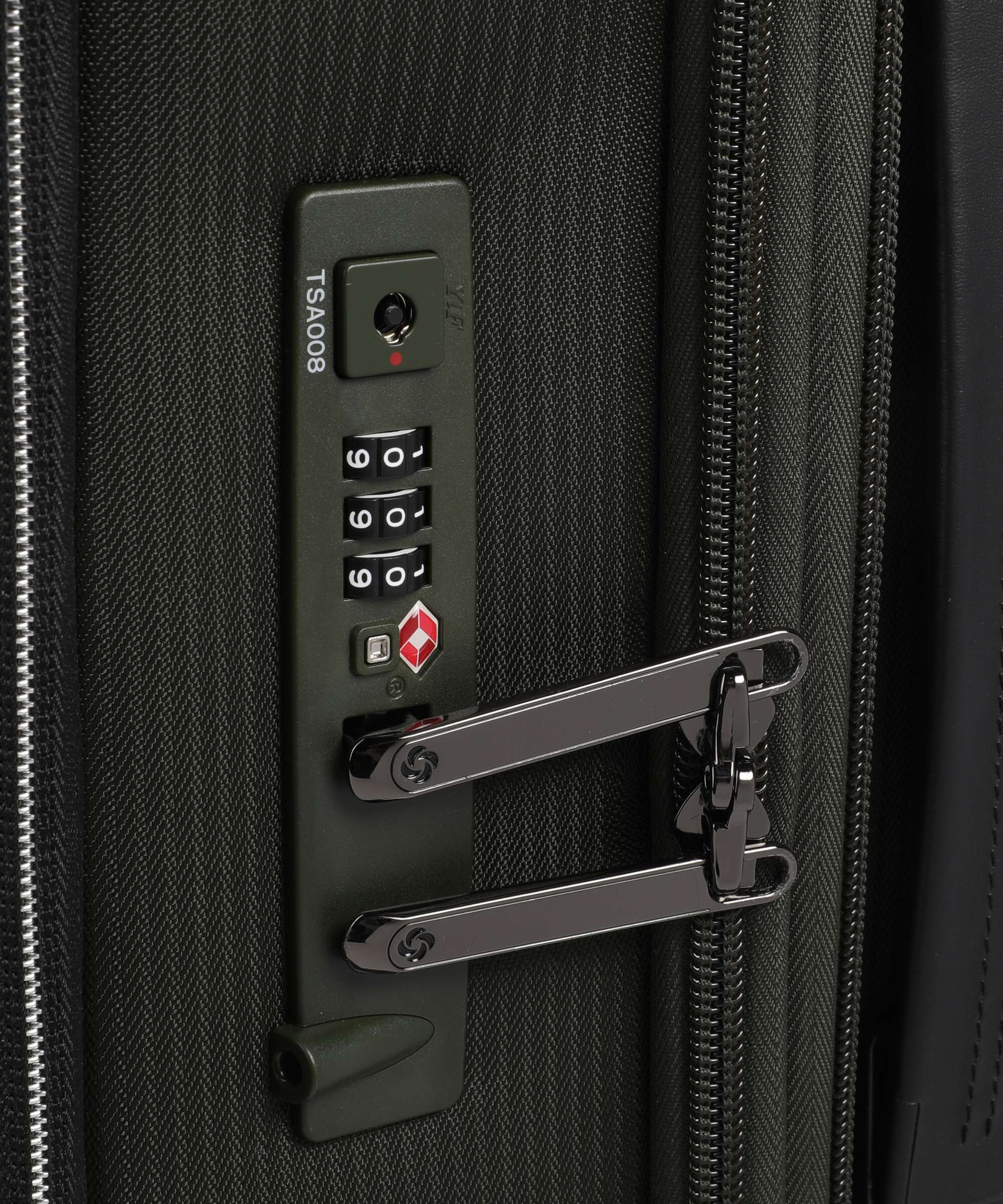 Samsonite Splendix Spinner (4 wheels) green/black