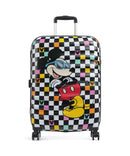 American Tourister Wavebreaker Disney Kufr se 4 kolečky mickey check