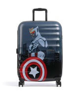 American Tourister Wavebreaker Disney Kufr se 4 kolečky captain america city