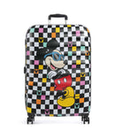 American Tourister Wavebreaker Disney Kufr se 4 kolečky mickey check