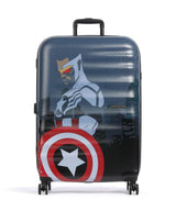 American Tourister Wavebreaker Disney Kufr se 4 kolečky captain america city