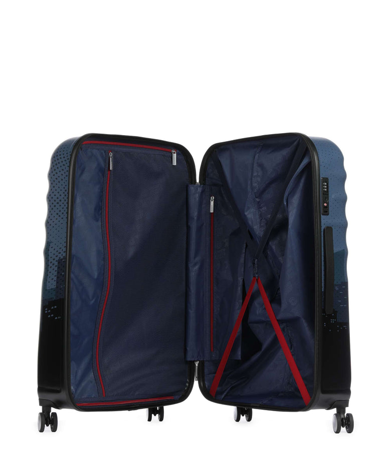 American Tourister Wavebreaker Disney Spinner (4 wheels) captain america city