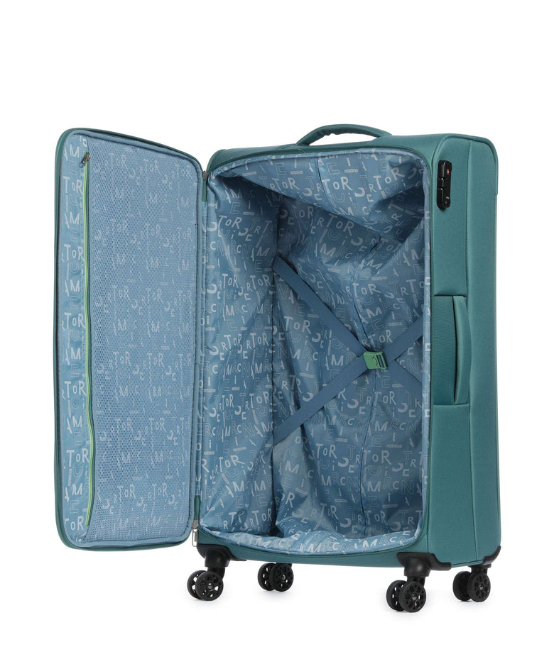 American Tourister Sea Seeker Spinner (4 wheels) bayou green