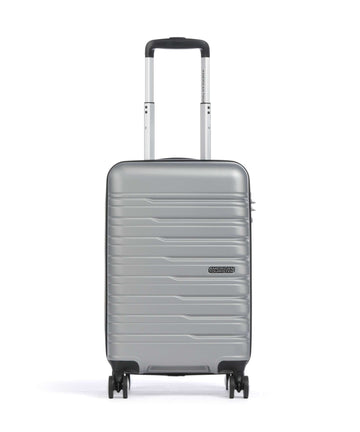 American Tourister Flashline Kufr se 4 kolečky sky silver