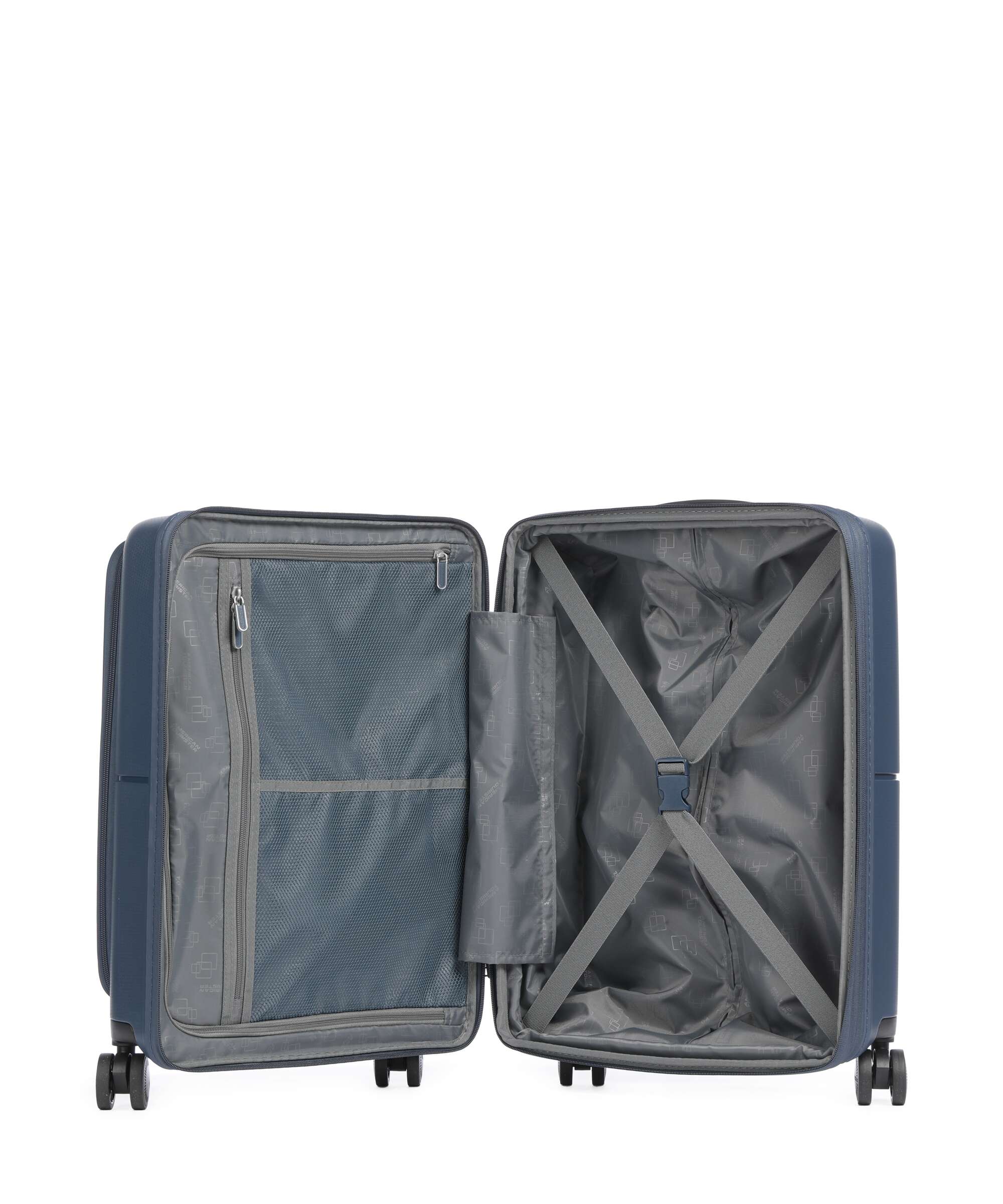 American Tourister Dashpop Spinner (4 wheels) midnight blue