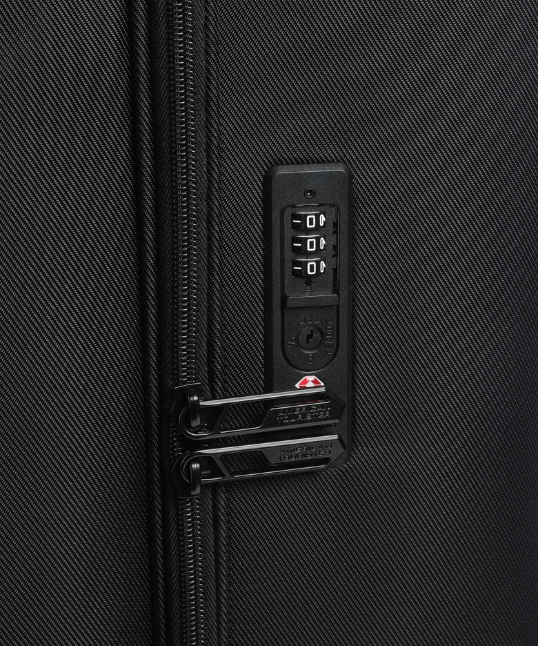 American Tourister Urban Track L Spinner (4 wheels) asphalt black