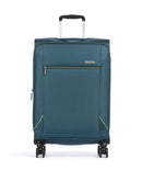 Samsonite Base Breeze Kufr se 4 kolečky petrol blue