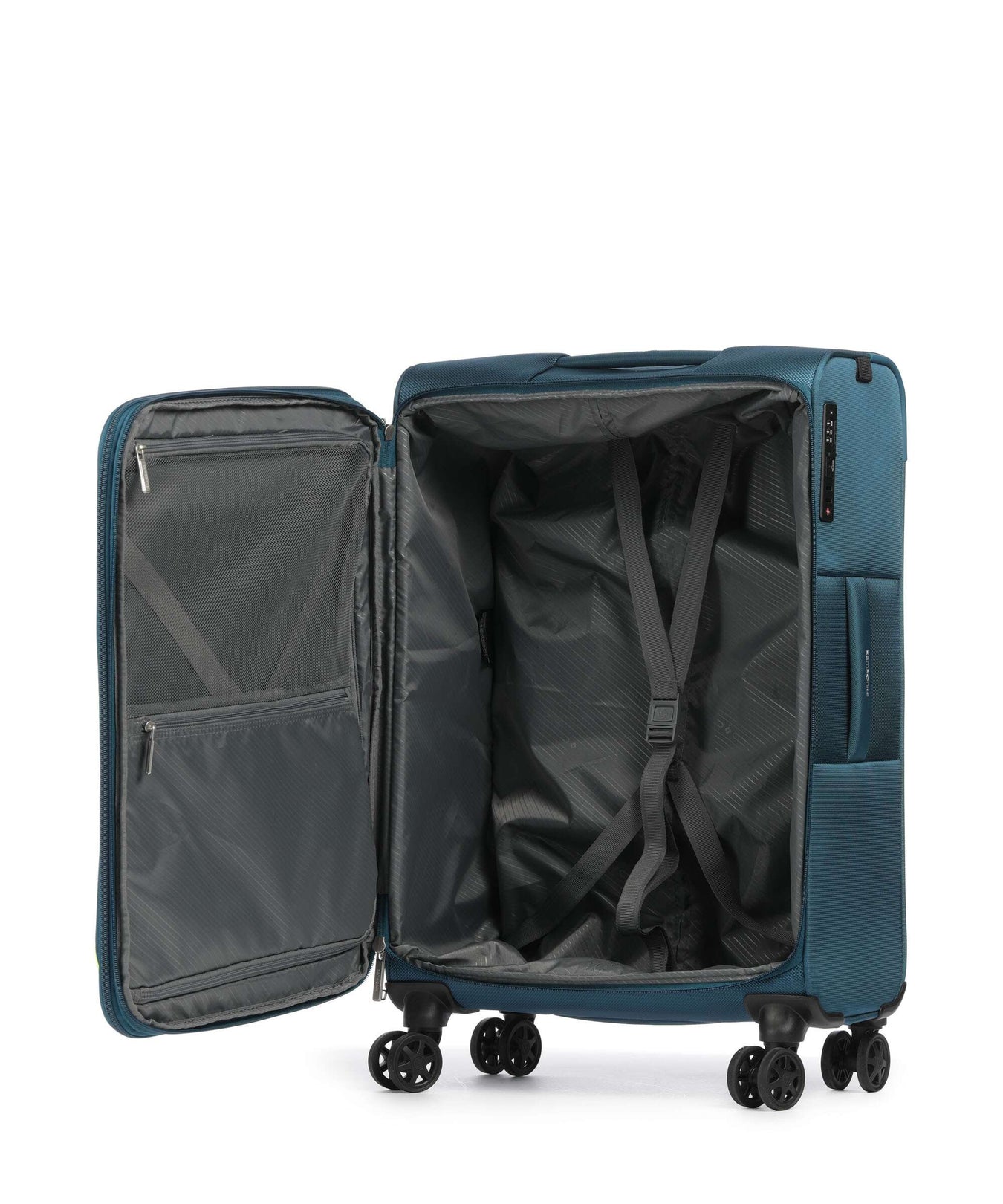 Samsonite Base Breeze Spinner (4 wheels) petrol blue