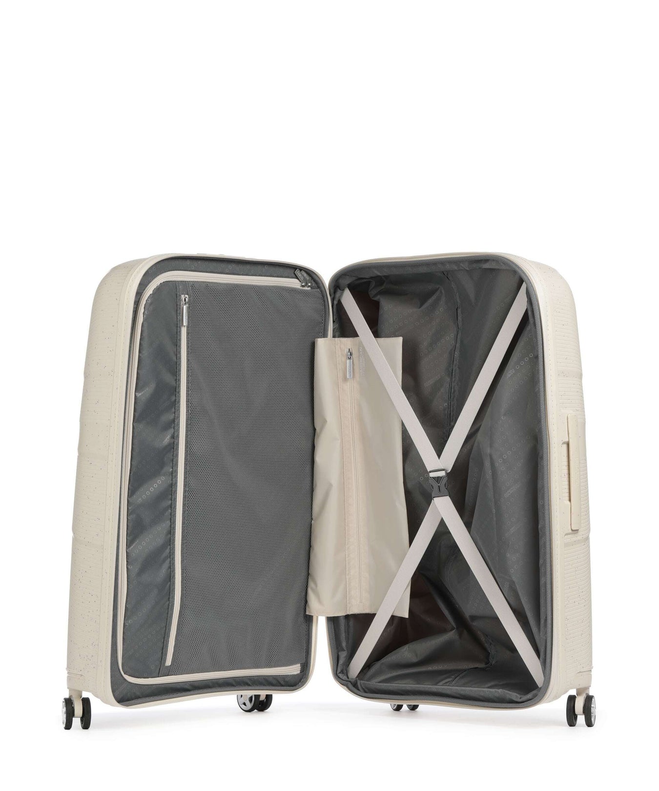 American Tourister Starvibe Spinner (4 wheels) cream speckles