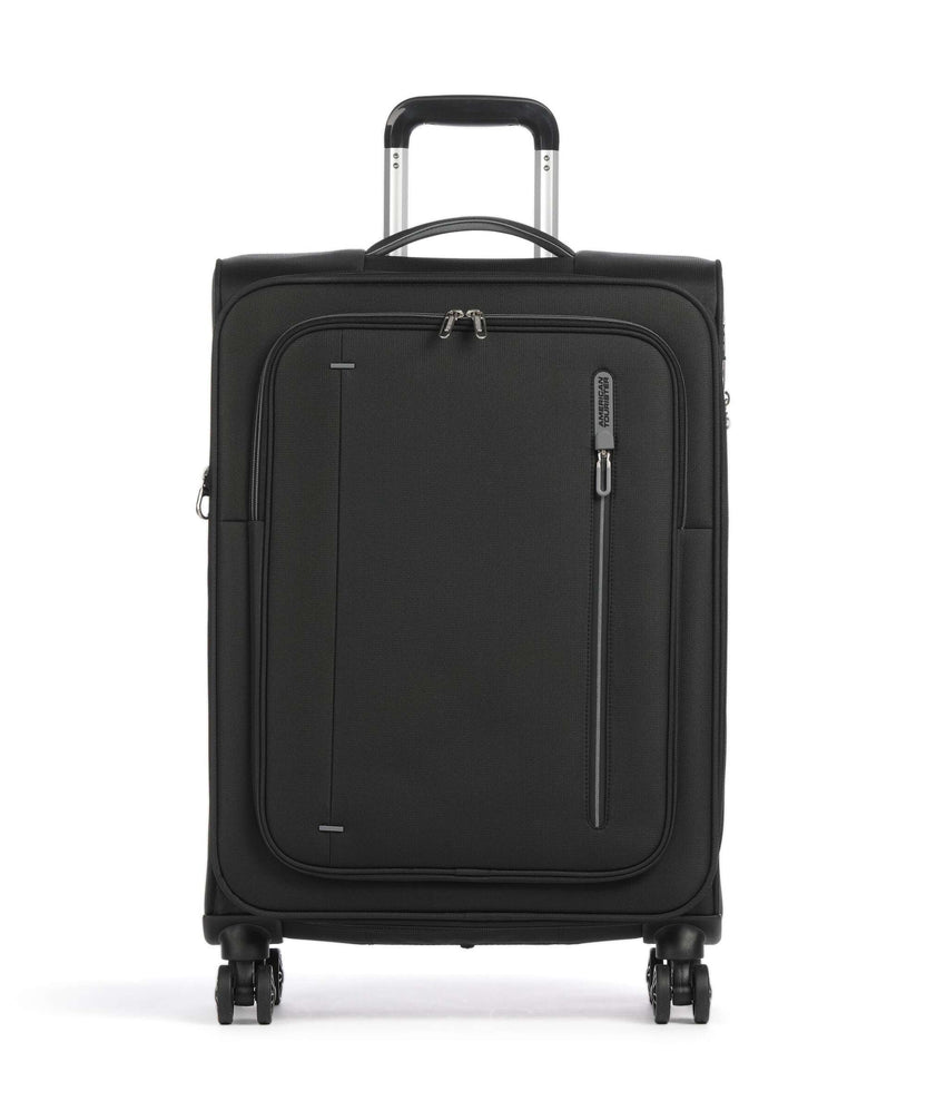 American Tourister Cloudrider M Spinner (4 wheels) jet black