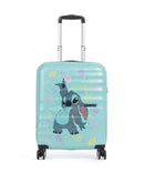 American Tourister Wavebreaker Disney Kufr se 4 kolečky stitch flower