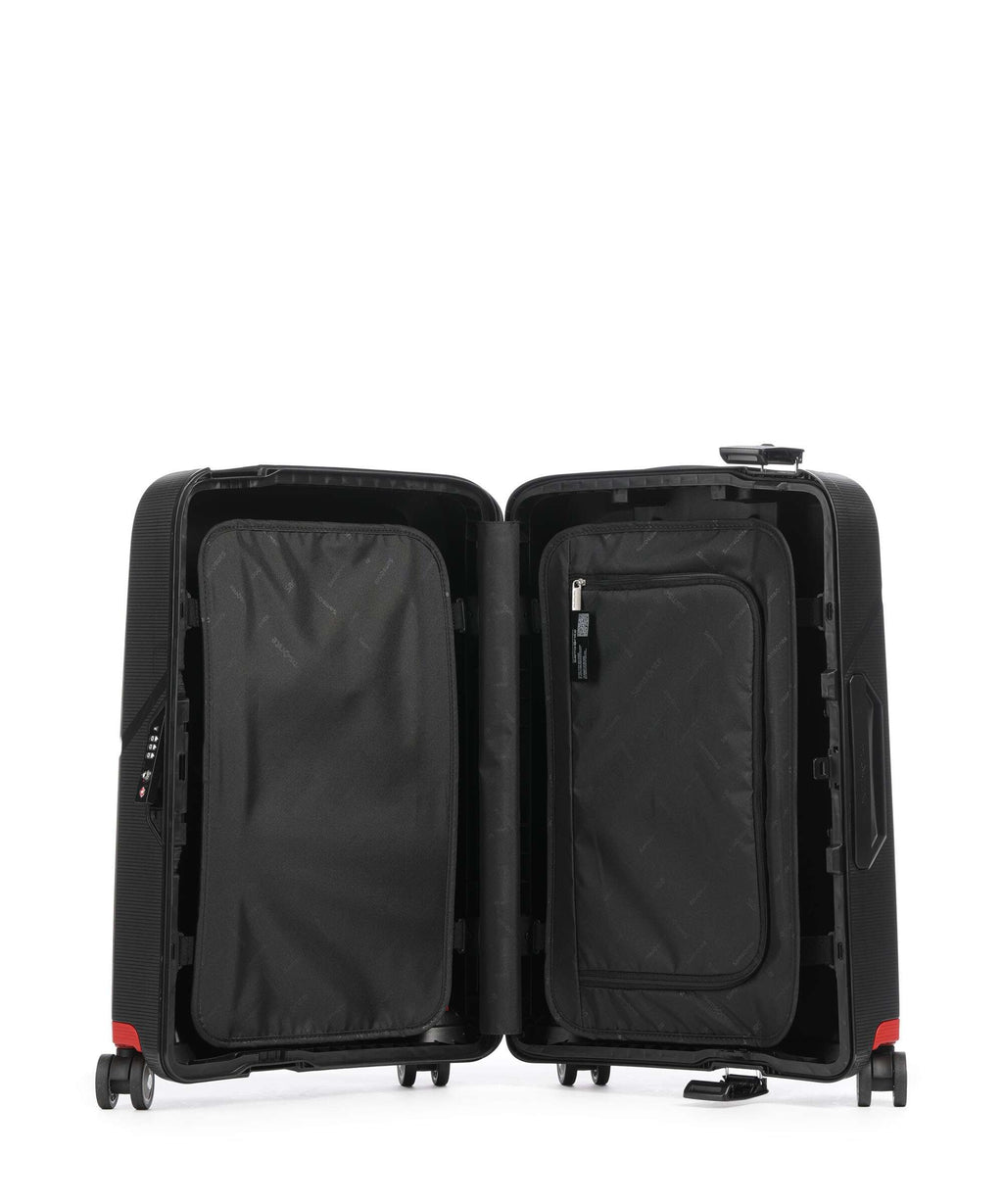 Samsonite Magnum Eco Spinner (4 wheels) black/red