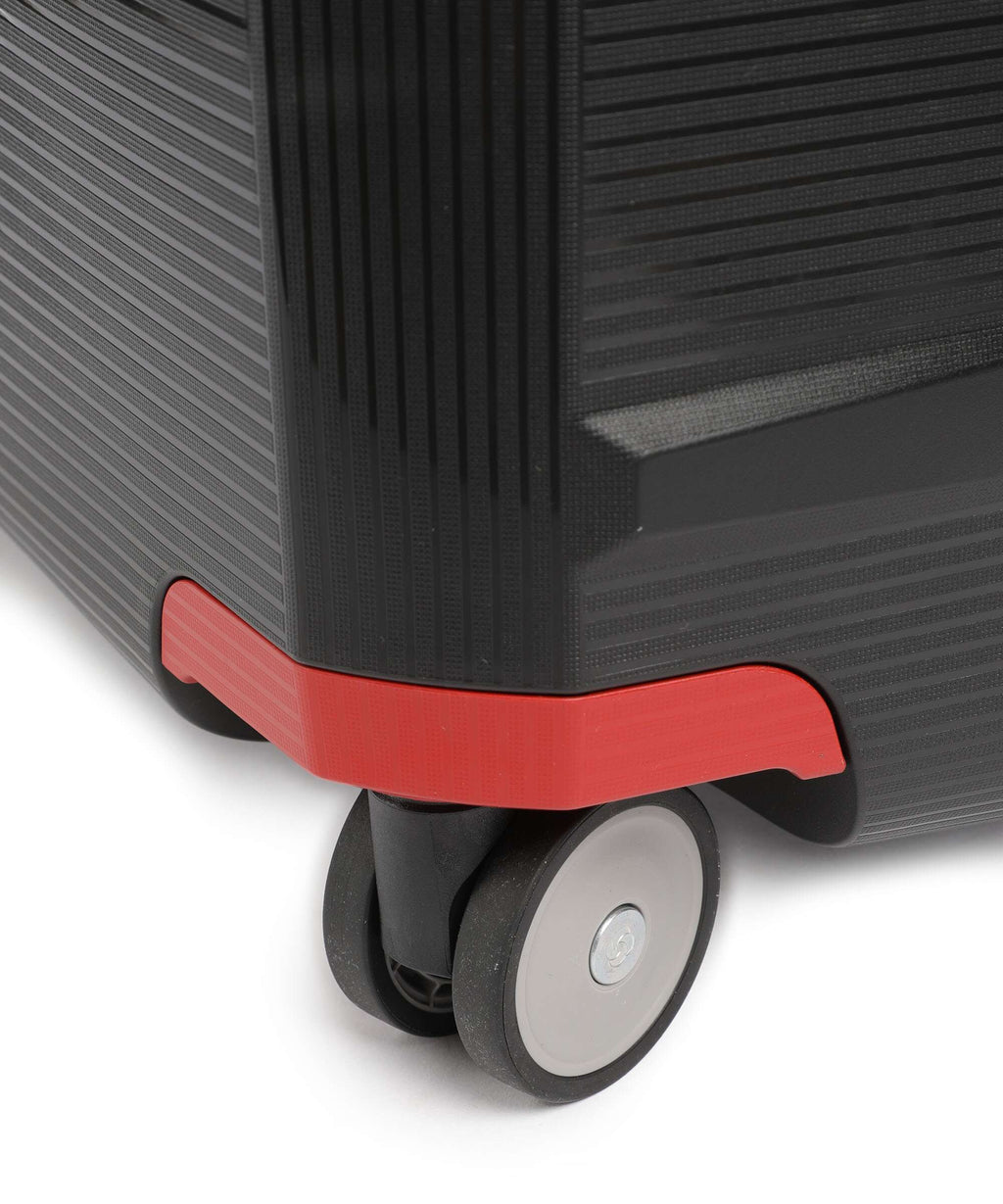 Samsonite Magnum Eco Spinner (4 wheels) black/red