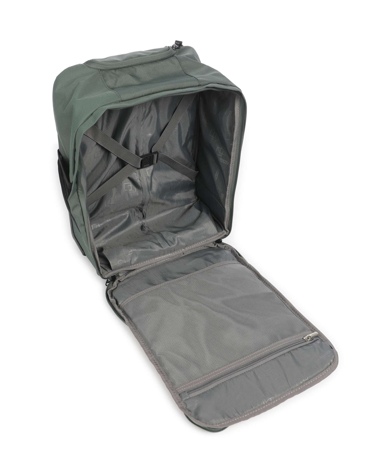 American Tourister Take2Cabin Backpack with wheels dark forest