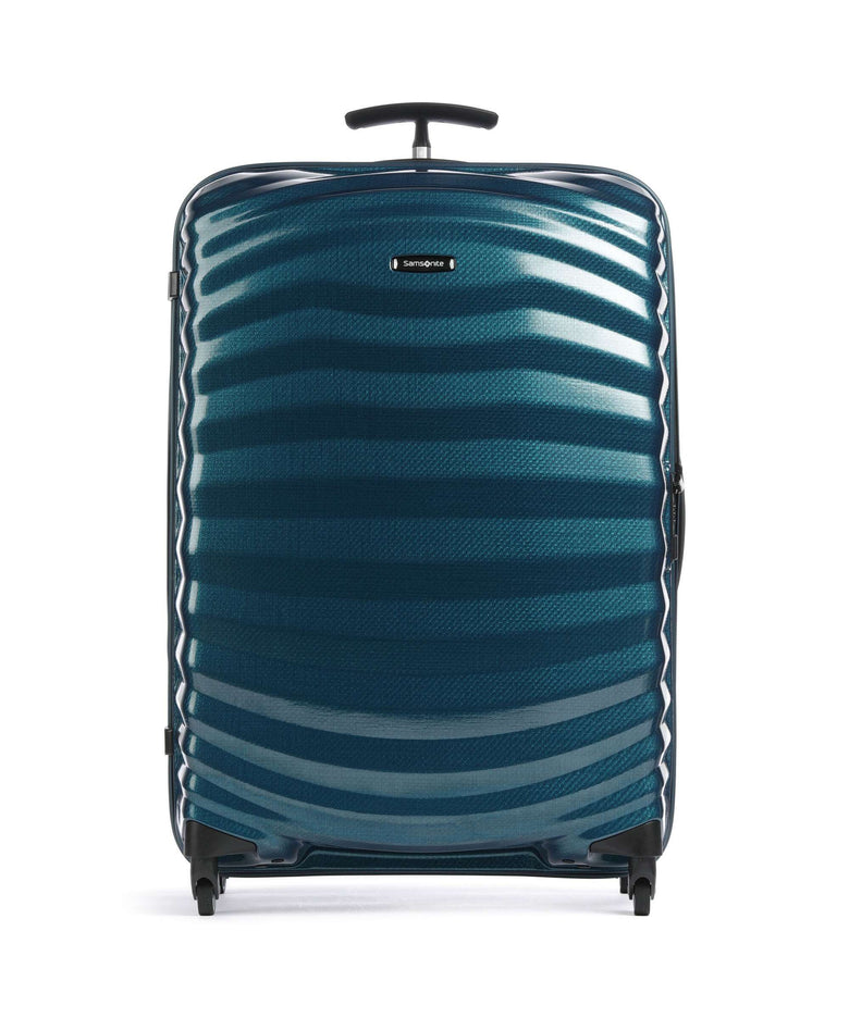 Samsonite Lite-Shock Spinner (4 wheels) petrol blue