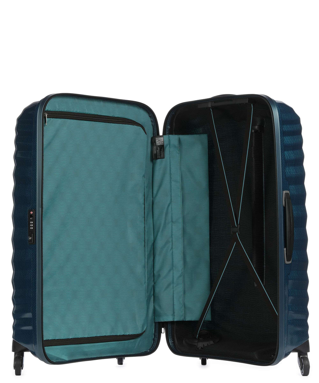 Samsonite Lite Shock Spinner (4 wheels) petrol blue