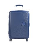 American Tourister Soundbox Kufr se 4 kolečky midnight navy