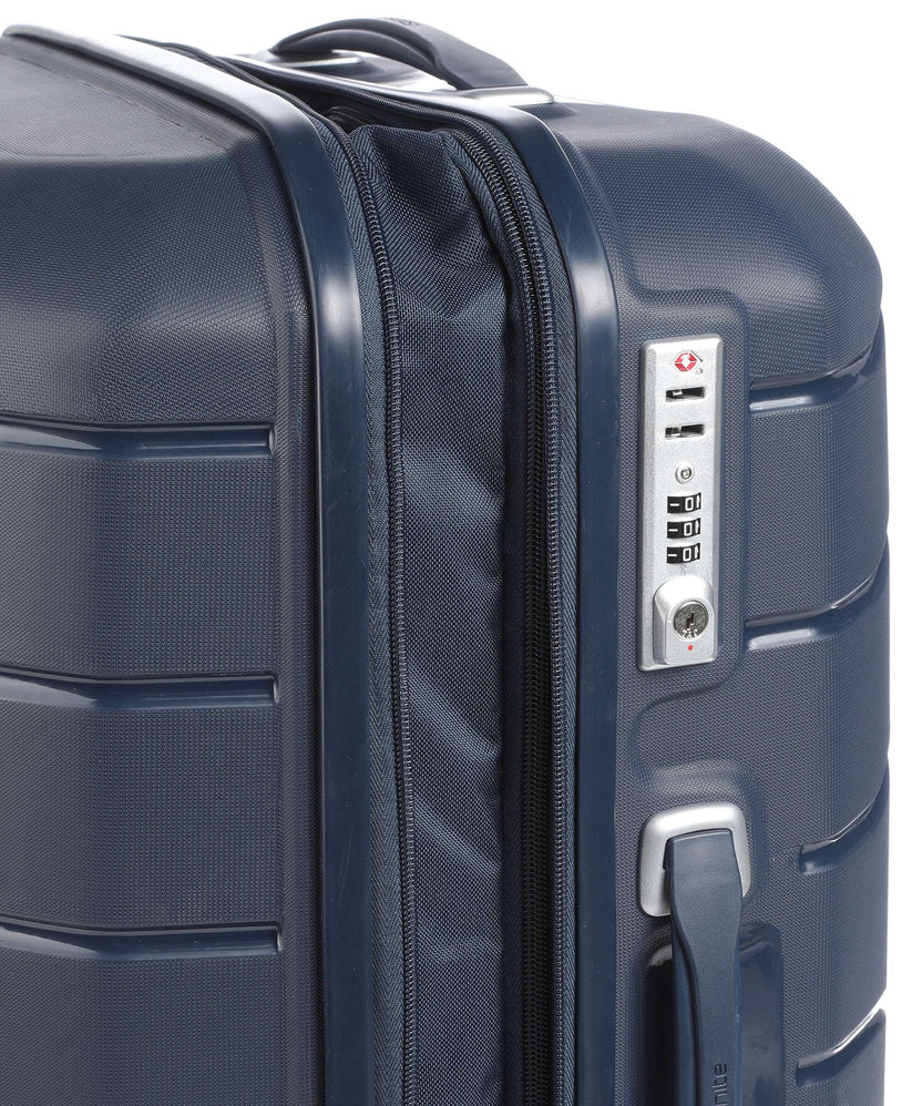 Samsonite Flux Exp Spinner (4 wheels) navy blue