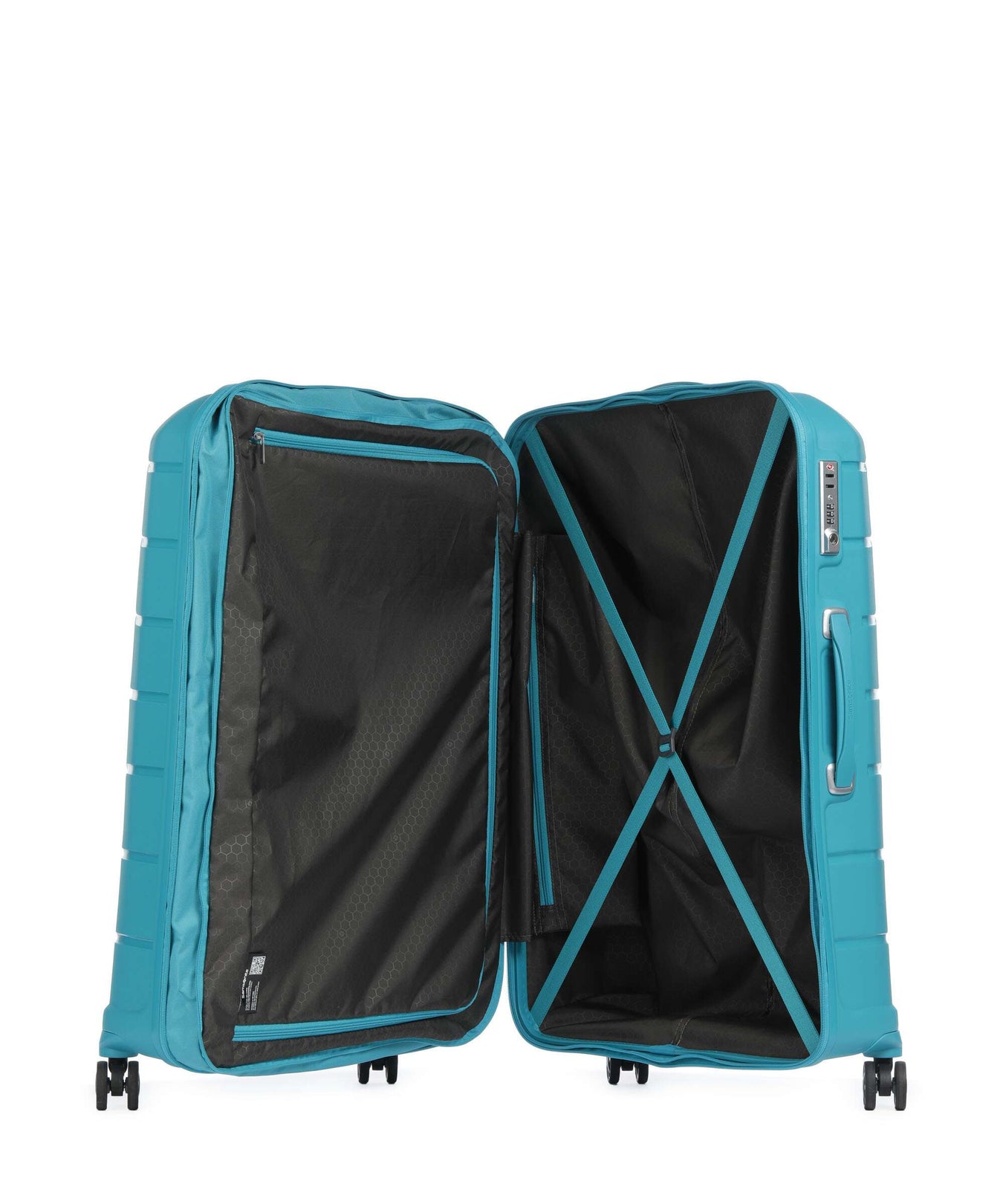 Samsonite Flux Exp Spinner (4 wheels) ocean blue