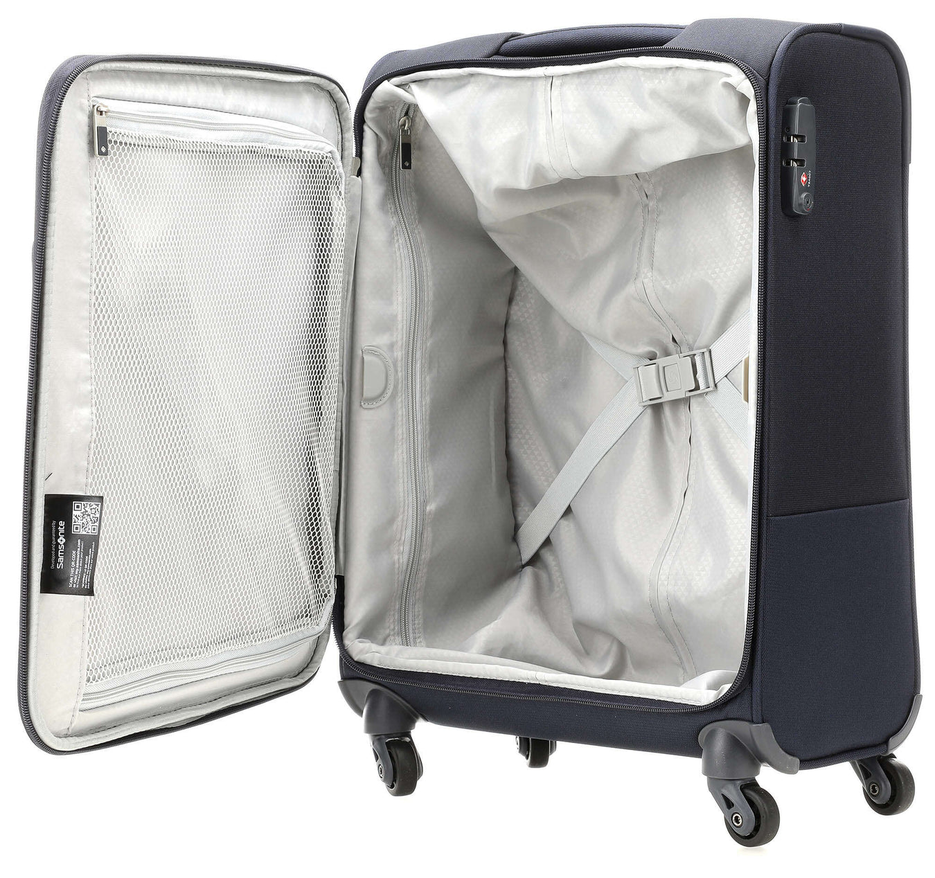 Samsonite Base Boost Spinner (4 wheels) navy blue