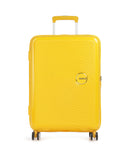 American Tourister Soundbox Kufr se 4 kolečky golden yellow