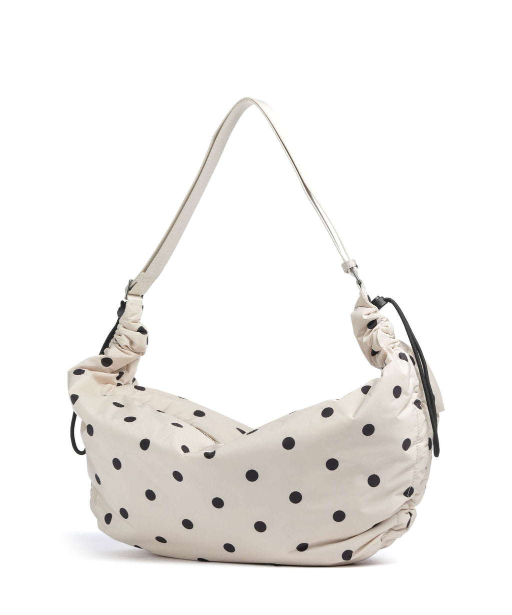 Markberg Alpine Hobo bag polka dot/creme