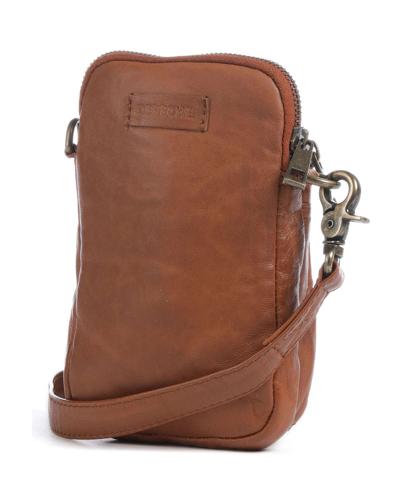 Depeche Power Field Phone bag cognac